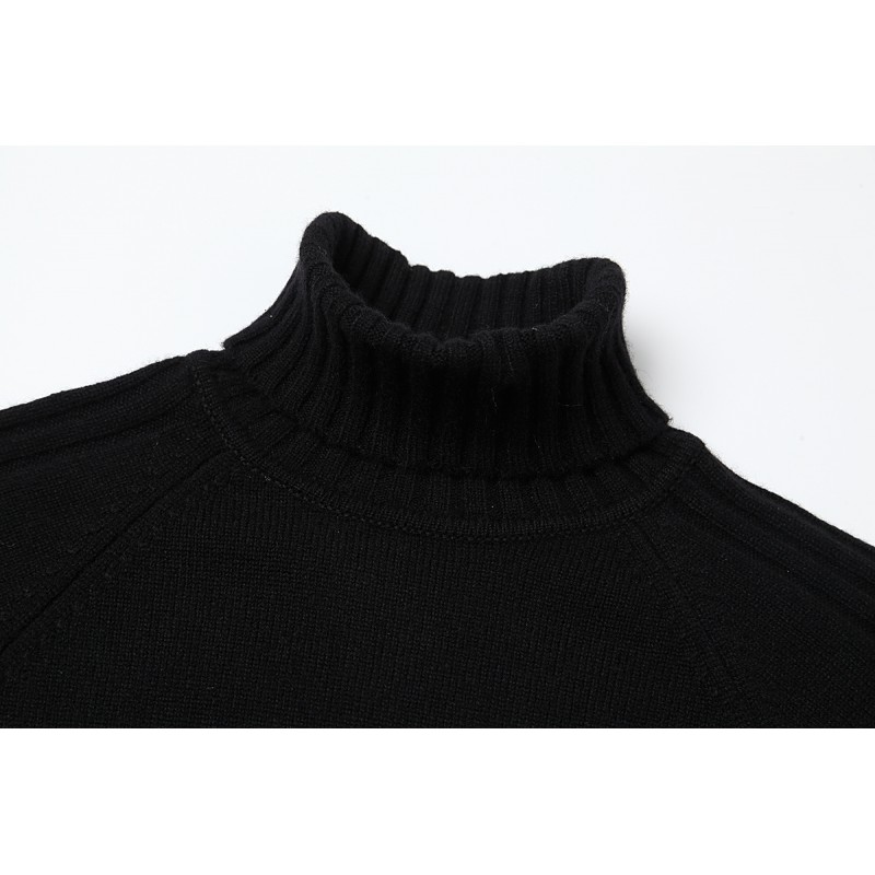 Bogeda Cashmere Sweater Women Turtleneck Black Thick Pullover Natural Fabric Soft Warm High Quality Free Shipping